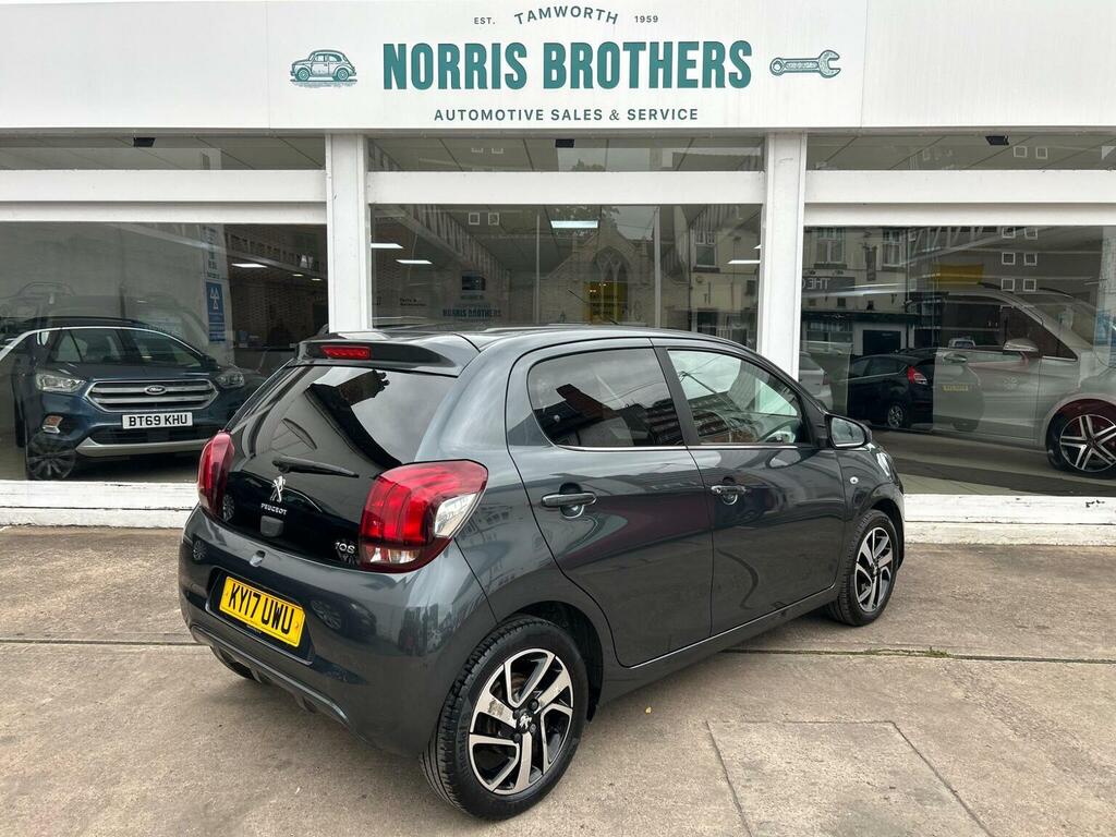 Peugeot 108 Hatchback 1.2 Puretech Allure Euro 6 201717 KY17UWU Grey #5