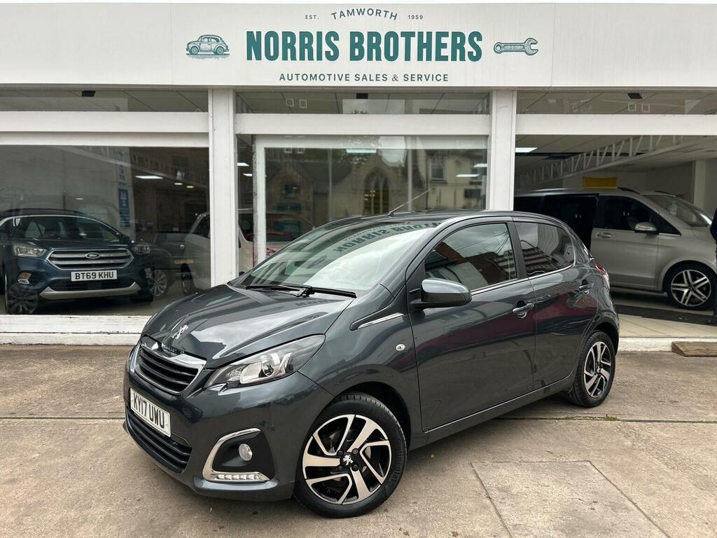 Peugeot 108 Hatchback 1.2 Puretech Allure Euro 6 201717 KY17UWU Grey #3