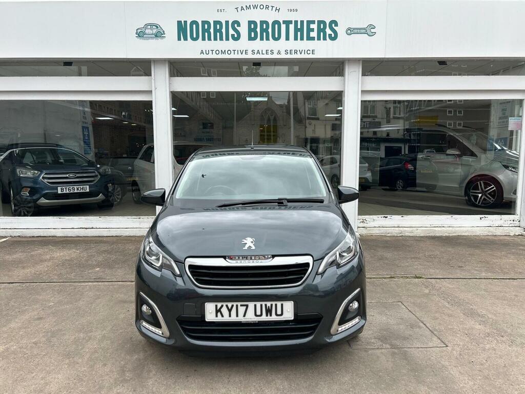 Peugeot 108 Hatchback 1.2 Puretech Allure Euro 6 201717 KY17UWU Grey #2