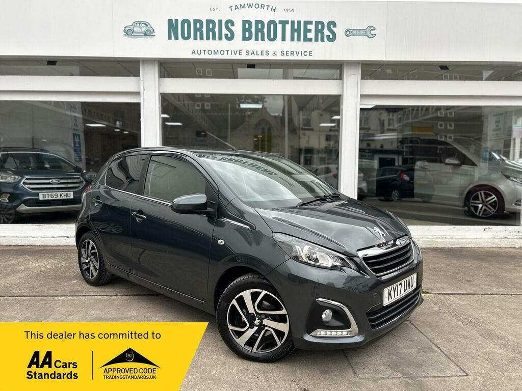 Peugeot 108 Hatchback 1.2 Puretech Allure Euro 6 201717 Grey