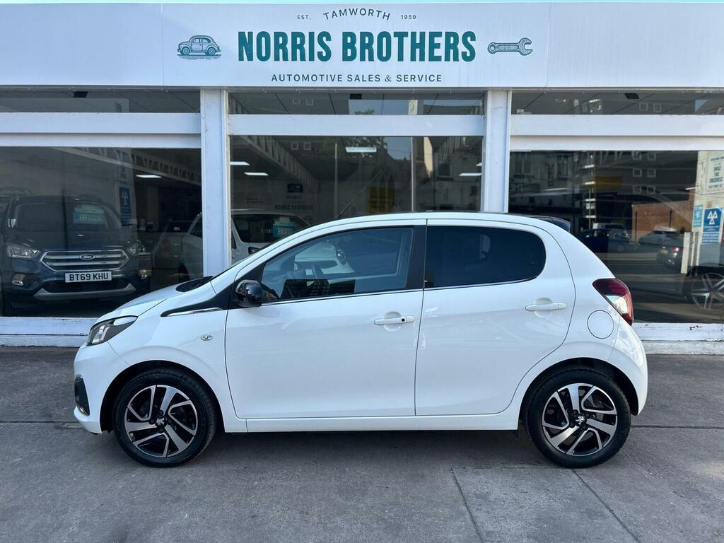 Peugeot 108 Hatchback 1.0 Allure Euro 6 Ss 201969 VU69UYW White #6
