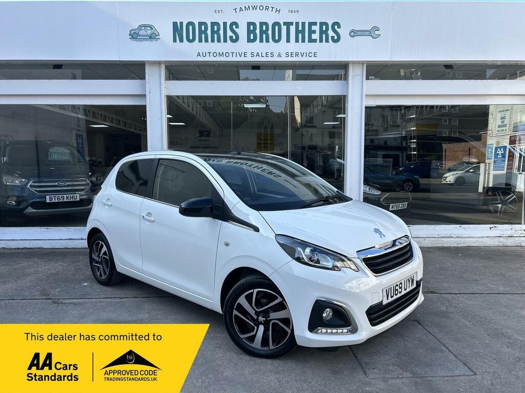 Peugeot 108 Hatchback 1.0 Allure Euro 6 Ss 201969 White