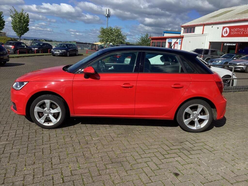 Audi A1 Tfsi Sport YY66NLM Red #5