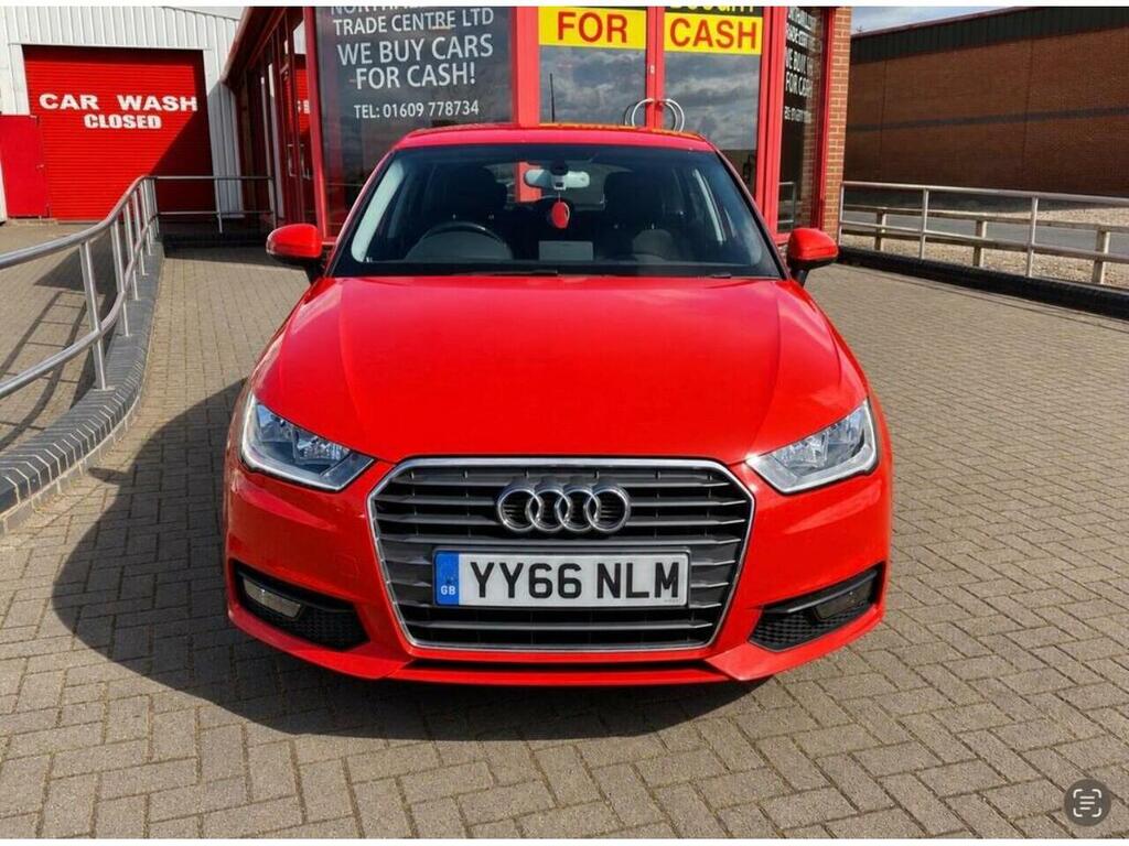 Audi A1 Tfsi Sport YY66NLM Red #3