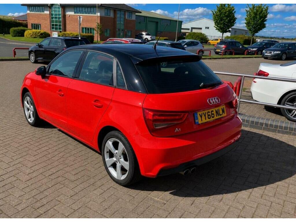 Audi A1 Tfsi Sport YY66NLM Red #6
