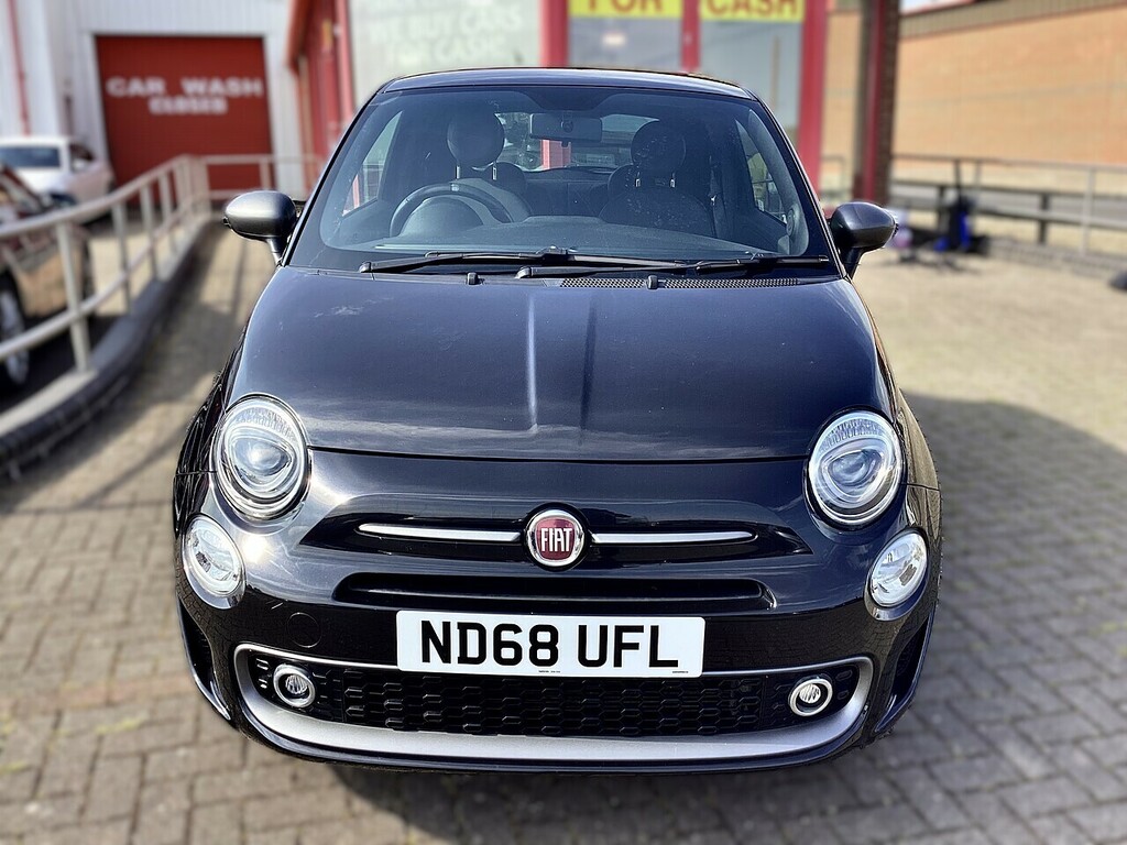 Fiat 500 S Black #4