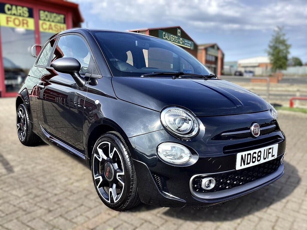 Fiat 500 S Black #2
