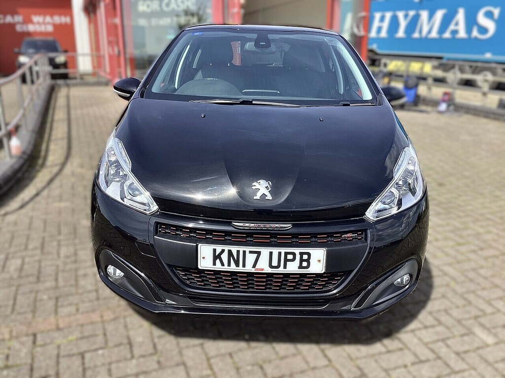 Peugeot 208 Bluehdi Gt Line Black #4