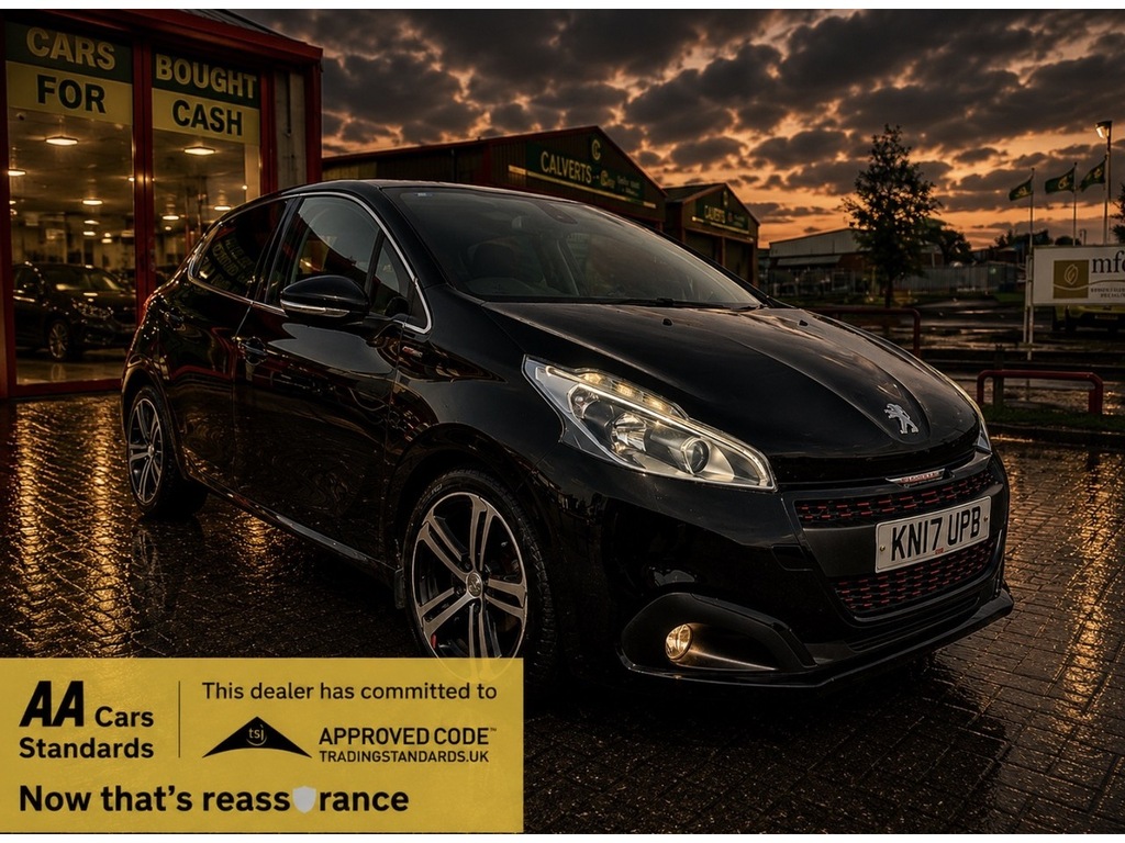 Peugeot 208 Bluehdi Gt Line Black