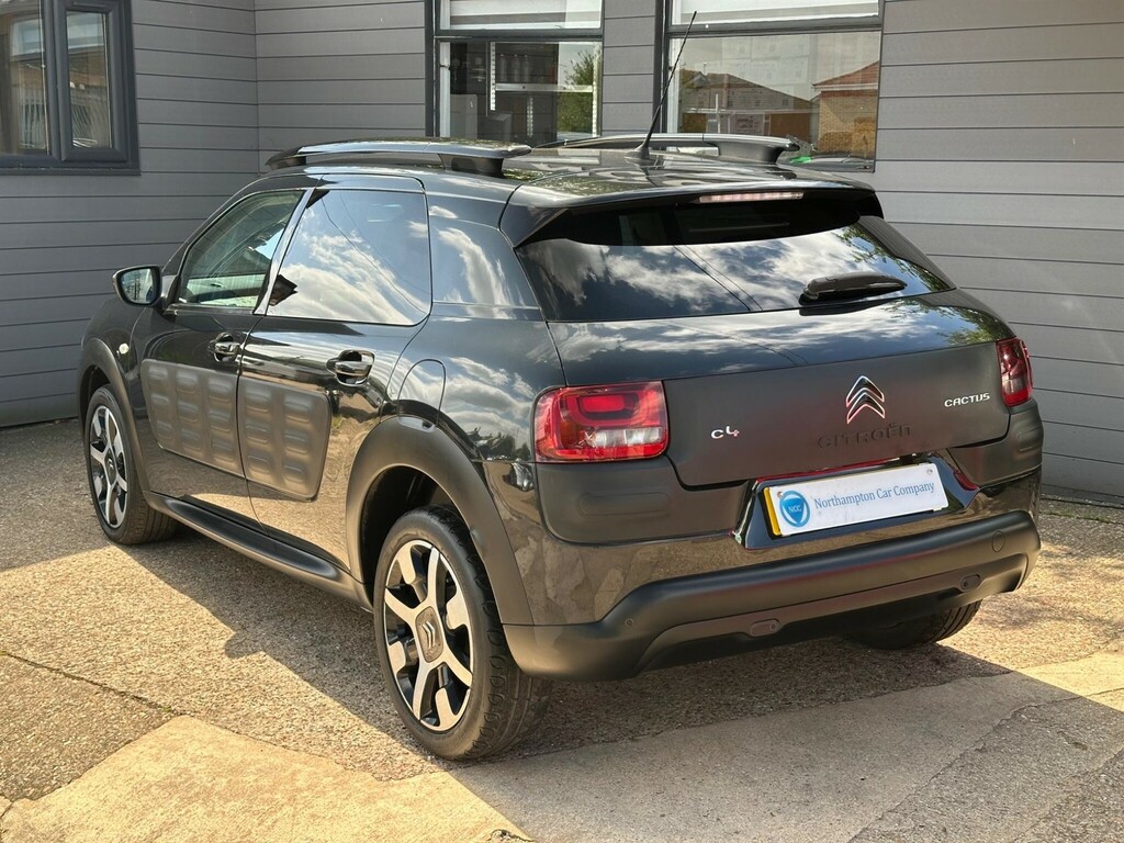 Citroen C4 Cactus 1.6 Bluehdi Flair Euro 6 AV65XVM Black #2