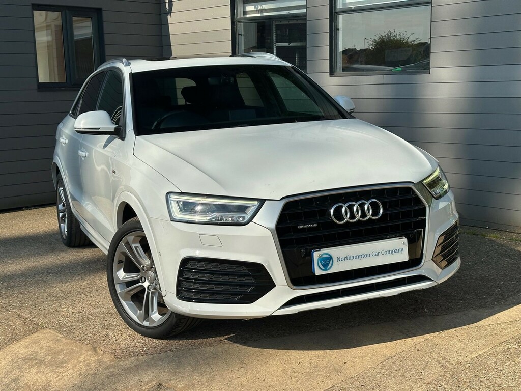 Audi Q3 2.0 Tdi S Line Plus Quattro Euro 6 Ss KP65VPL White #4