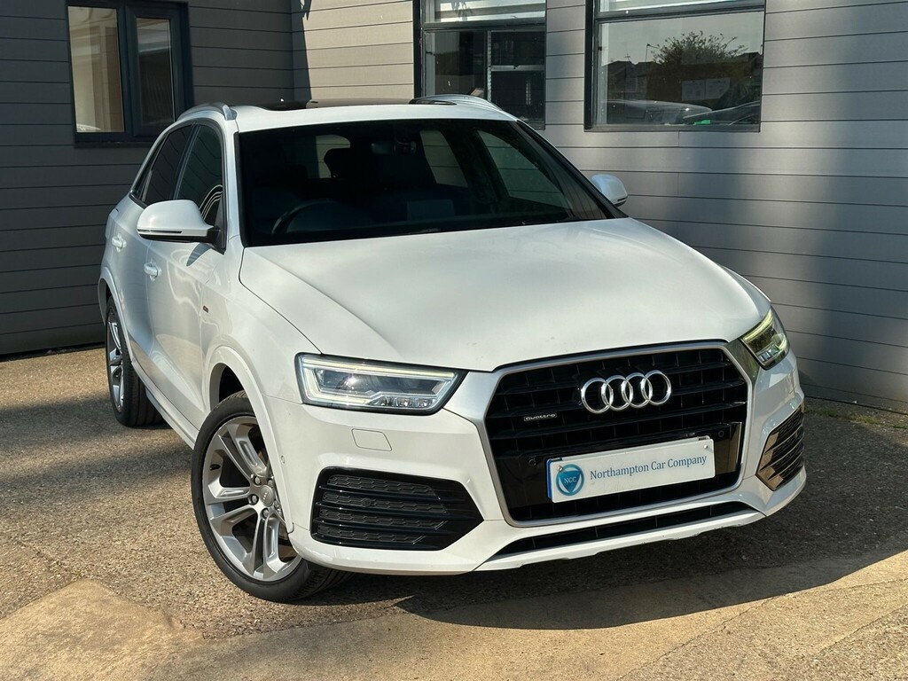 Audi Q3 2.0 Tdi S Line Plus Quattro Euro 6 Ss KP65VPL White #5