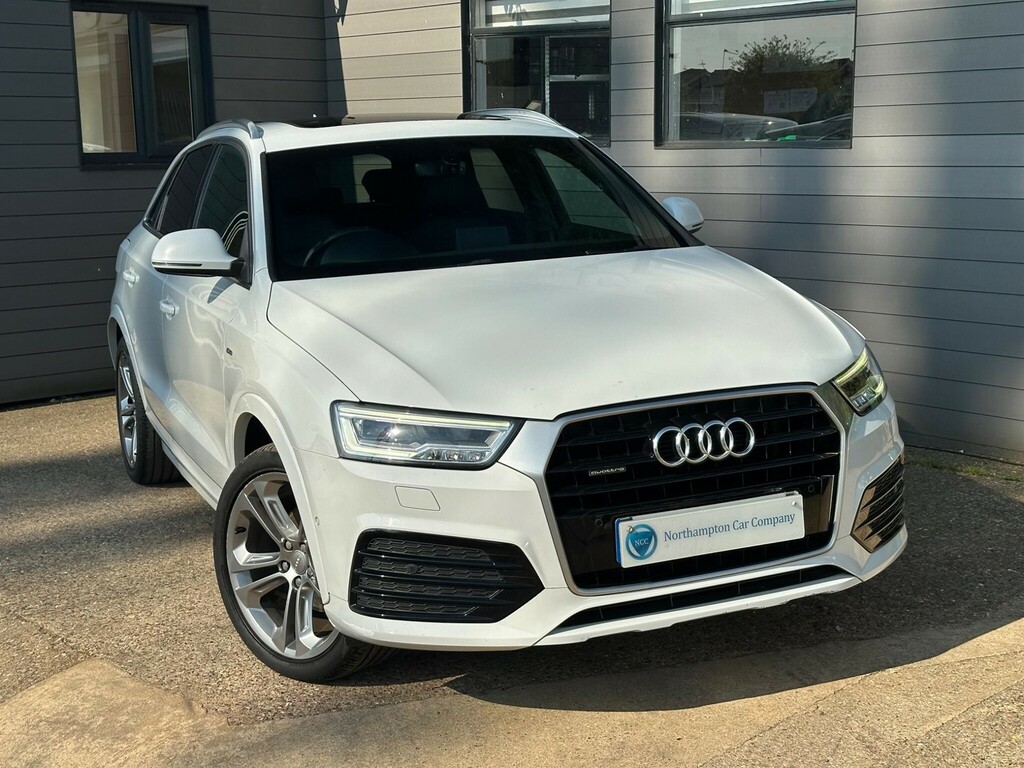 Audi Q3 2.0 Tdi S Line Plus Quattro Euro 6 Ss White