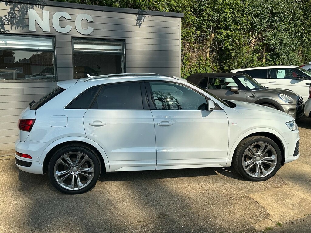 Audi Q3 2.0 Tdi S Line Plus Quattro Euro 6 Ss KP65VPL White #6