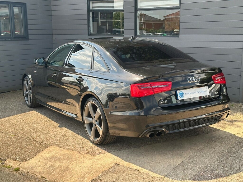 Audi A6 Saloon 2.0 Tdi Black Edition Euro 5 Ss RJ13CRV Black #2