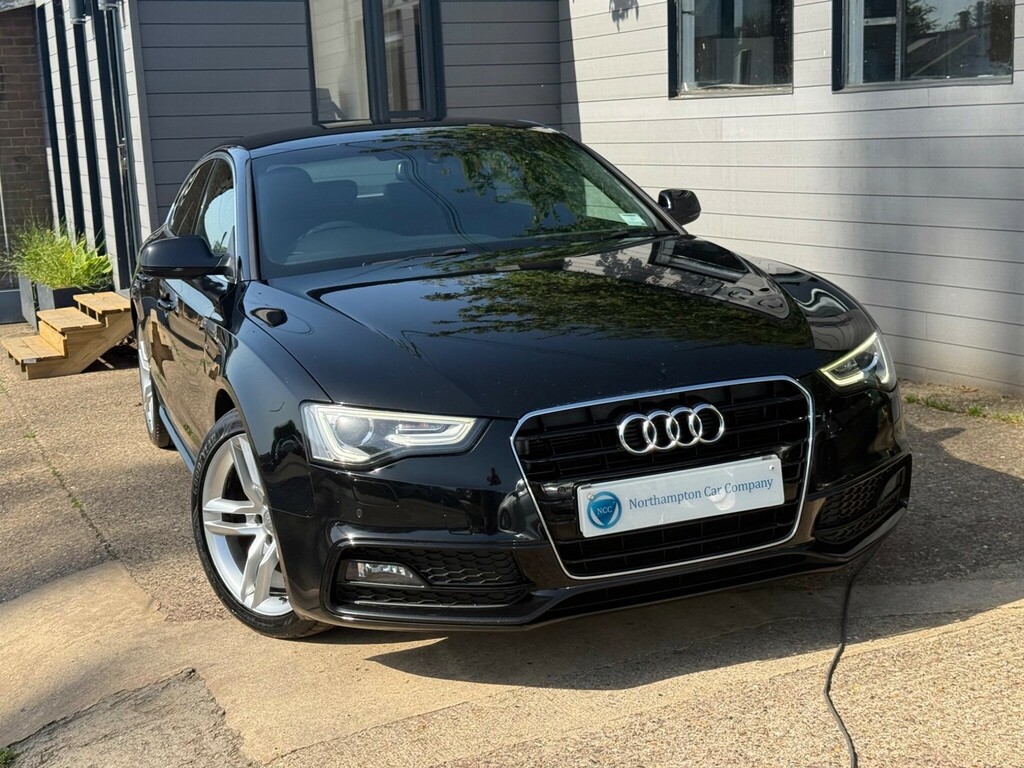Audi A5 2.0 Tdi S Line Sportback Multitronic Euro 6 Ss KM16DPN Black #4