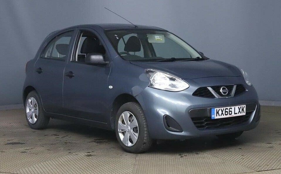 Nissan Micra 1.2 Visia Euro 5 Grey