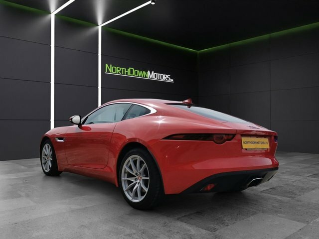 Jaguar F-Type 2018 2.0I Coupe Euro 6 Ss 300 VE67HVA Red #4