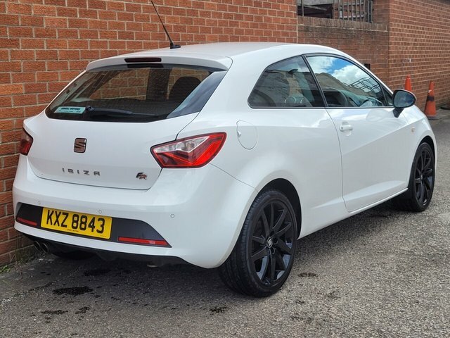 Seat Ibiza Tsi Fr Sport Coupe KXZ8843 White #6