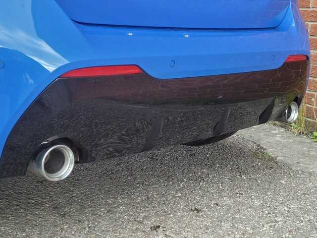 BMW 1 Series 118D M Sport Hatchback L90UCJ Blue #5