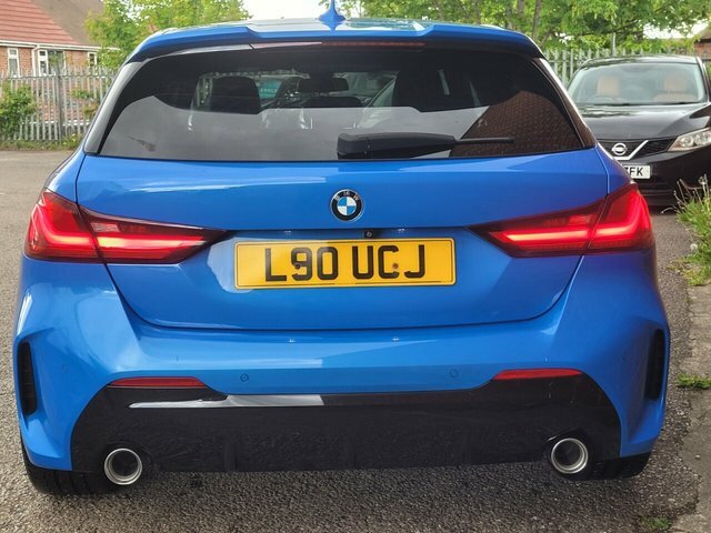 BMW 1 Series 118D M Sport Hatchback L90UCJ Blue #4