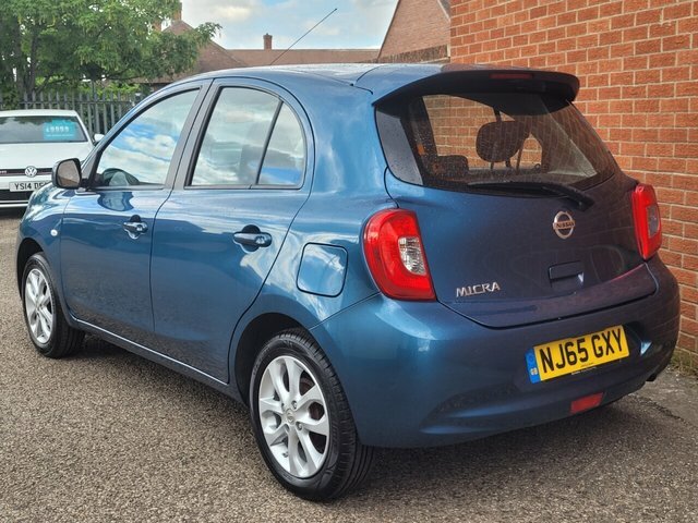 Nissan Micra Acenta Hatchback Blue #3