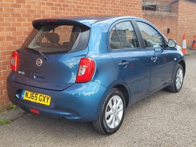 Nissan Micra Acenta Hatchback Blue #5