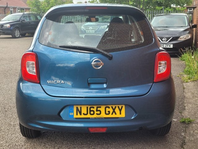 Nissan Micra Acenta Hatchback Blue #4