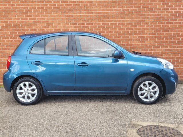 Nissan Micra Acenta Hatchback Blue #6