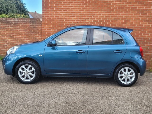 Nissan Micra Acenta Hatchback Blue #2