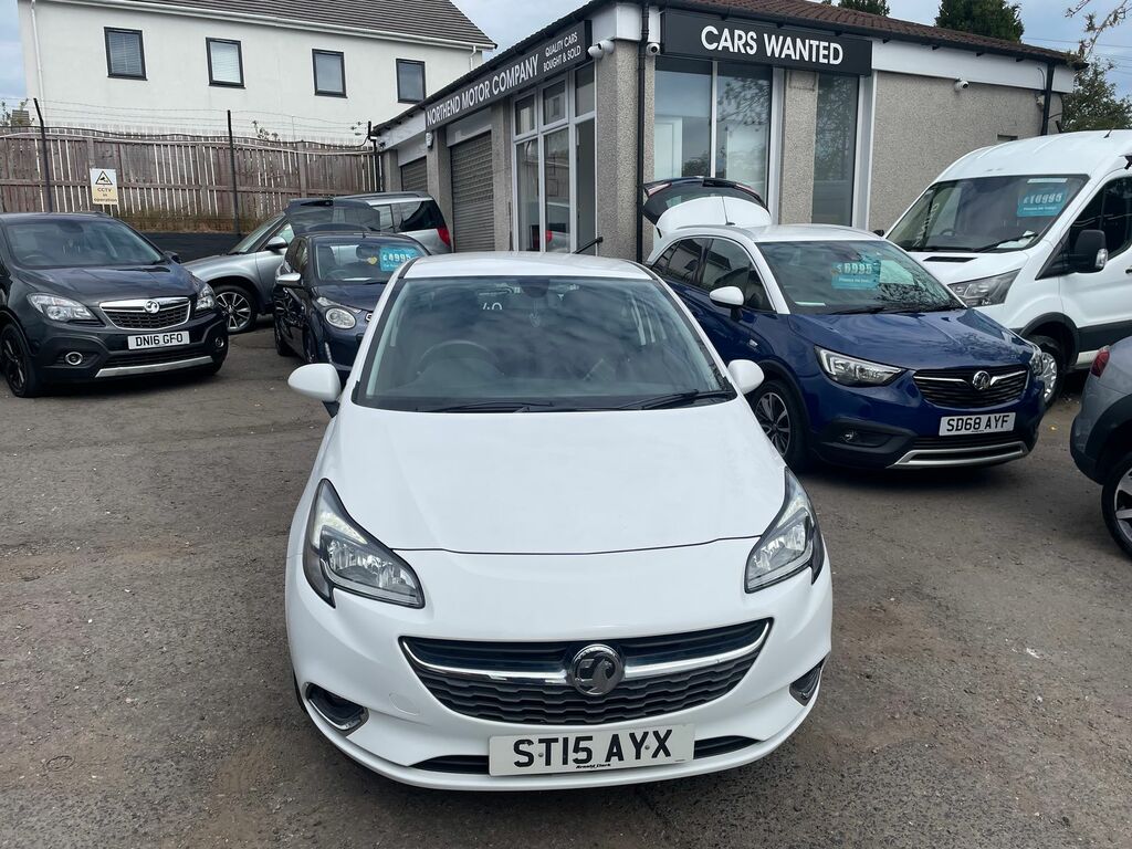 Vauxhall Corsa Corsa Hatchback ST15AYX White #2