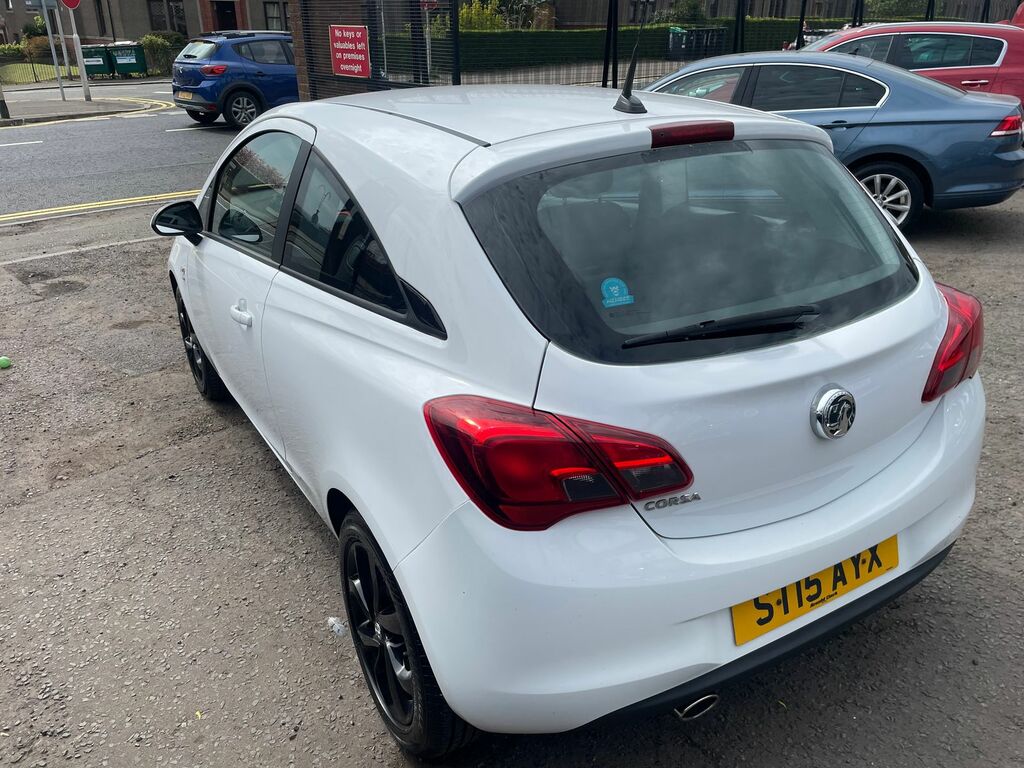 Vauxhall Corsa Corsa Hatchback ST15AYX White #6