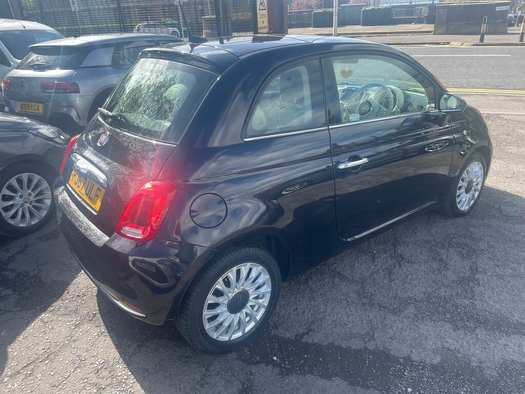 Fiat 500 500 Hatchback PJ67ULF Black #4