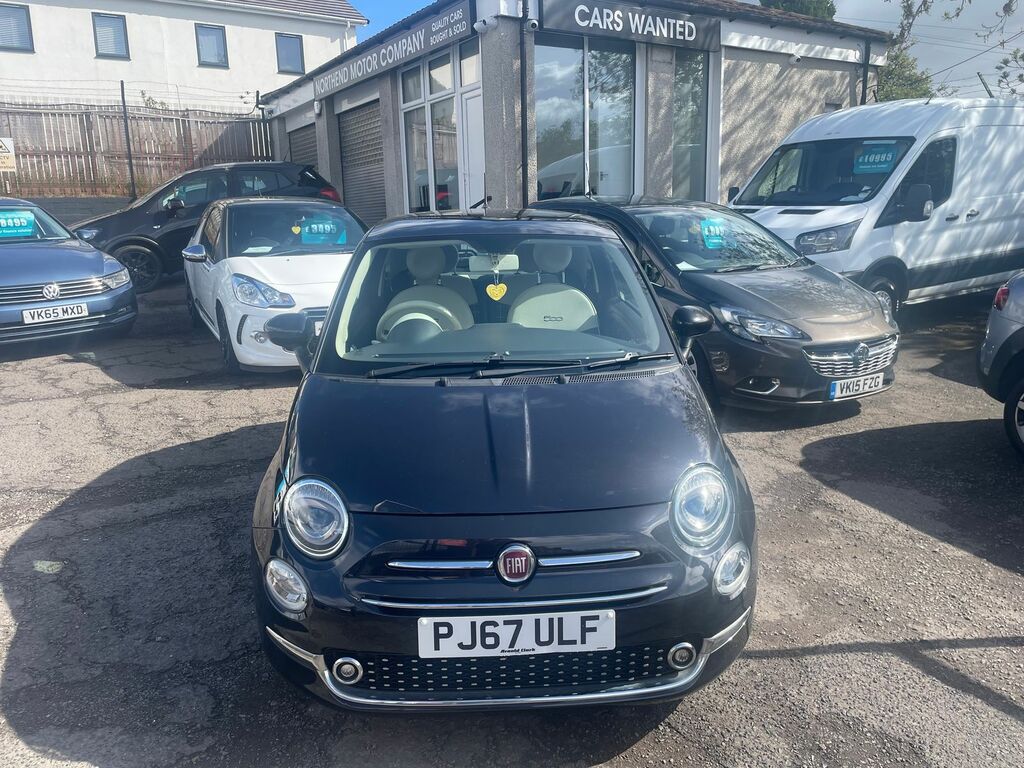 Fiat 500 500 Hatchback PJ67ULF Black #2