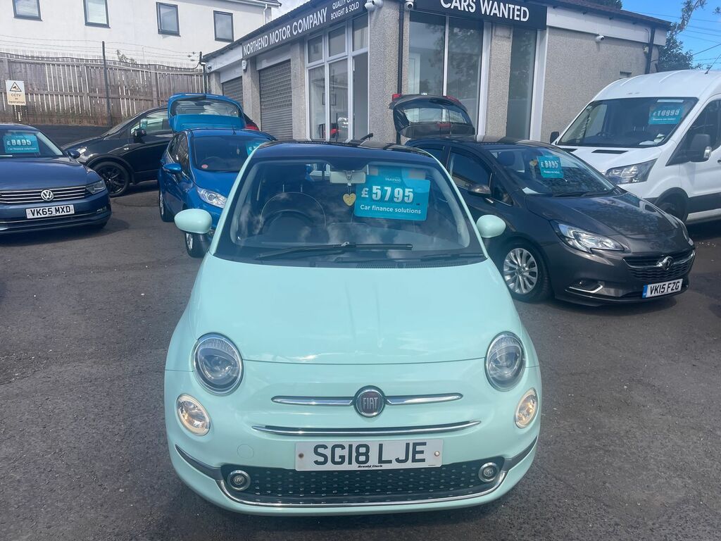 Fiat 500 500 Hatchback SG18LJE Green #2