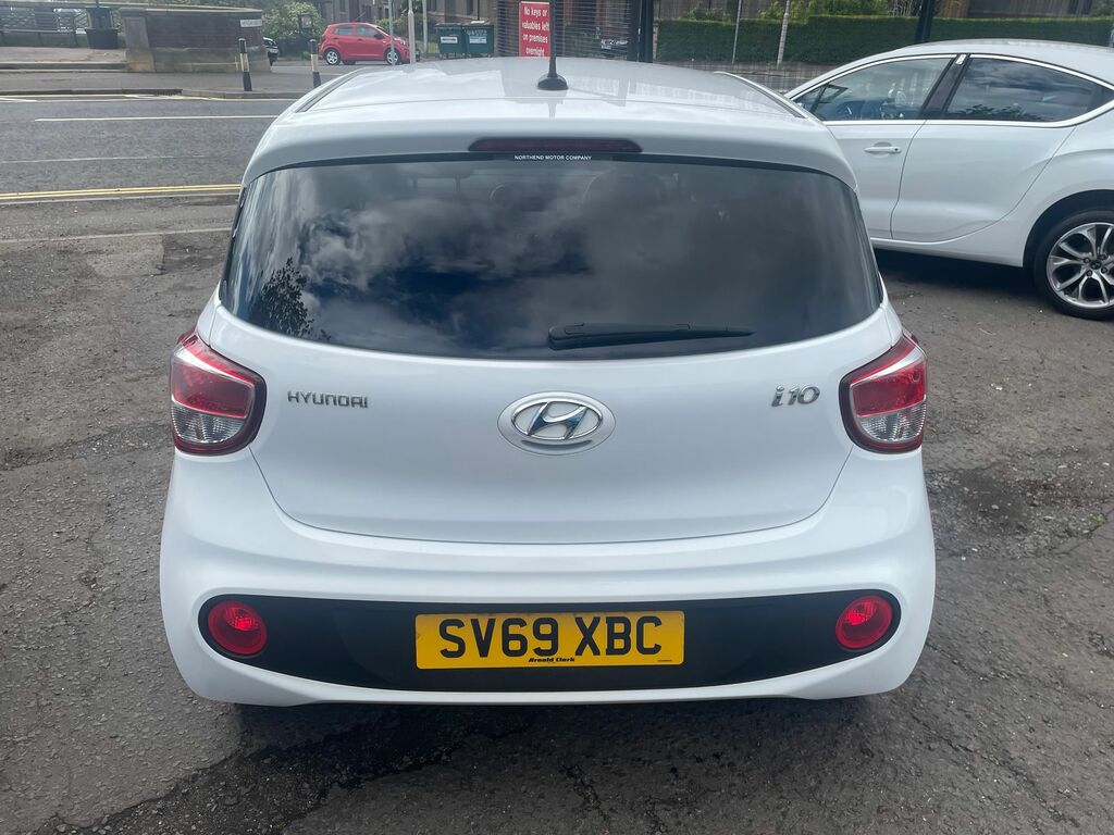 Hyundai I10 I10 Hatchback SV69XBC White #5