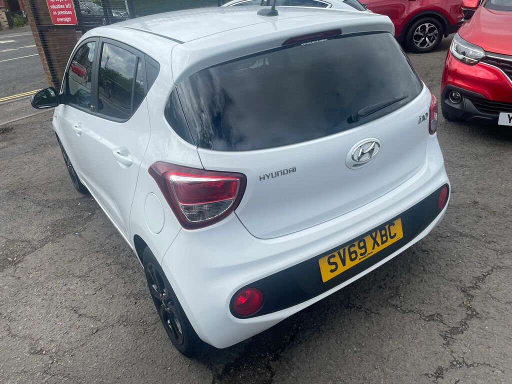Hyundai I10 I10 Hatchback SV69XBC White #6