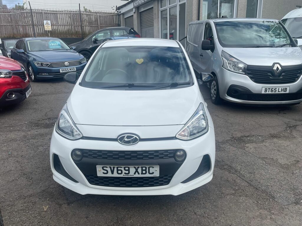 Hyundai I10 I10 Hatchback SV69XBC White #2