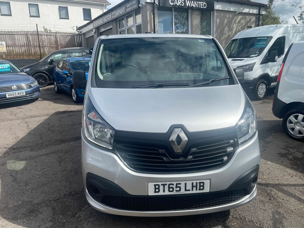 Renault Trafic 1.6 Dci Energy 27 Business Panel Van M BT65LHB Silver #2