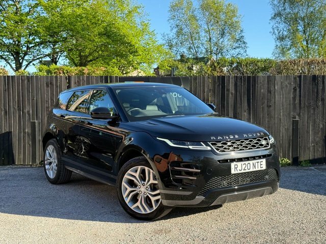 Land Rover Range Rover Evoque 2020 2.0 D180 Mhev R-dynamic Se Suv Aut Black