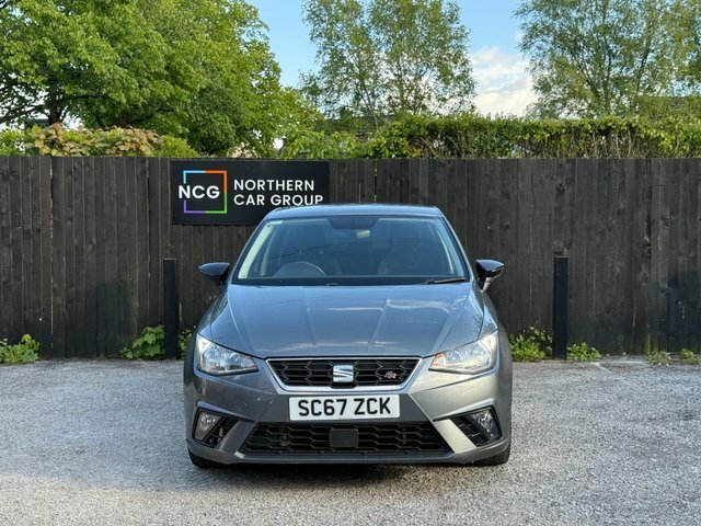 Seat Ibiza 2017 1.0 Tsi Fr Hatchback Euro 6 SC67ZCK Grey #2