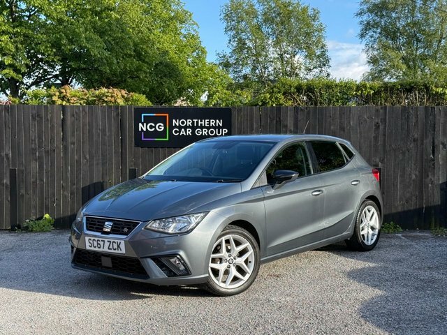 Seat Ibiza 2017 1.0 Tsi Fr Hatchback Euro 6 SC67ZCK Grey #3