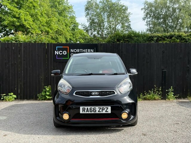 Kia Picanto 2017 1.25 Ecodynamics Chilli Hatchback RA66ZPZ Black #2