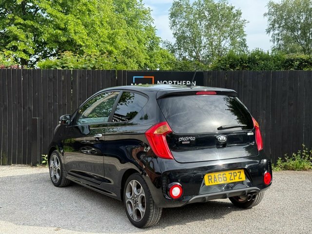 Kia Picanto 2017 1.25 Ecodynamics Chilli Hatchback RA66ZPZ Black #4