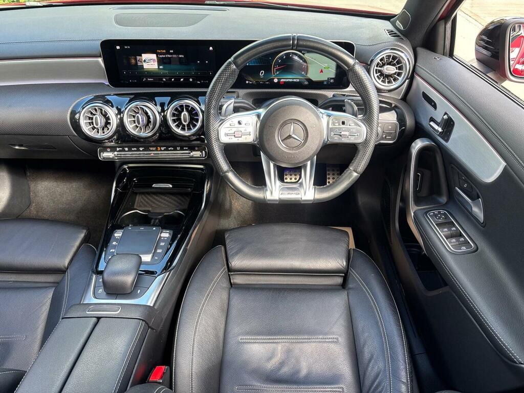 Mercedes-Benz A Class Saloon 2.0 A35 Amg Premium Plus Spds Dct 4Matic WV20UHU Red #2