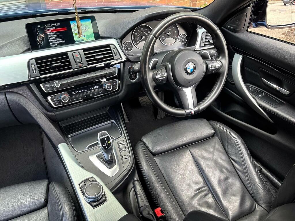 BMW 4 Series Gran Coupe Coupe 2.0 420D M Sport Euro 6 Ss 2016 MK66ZNB Blue #2