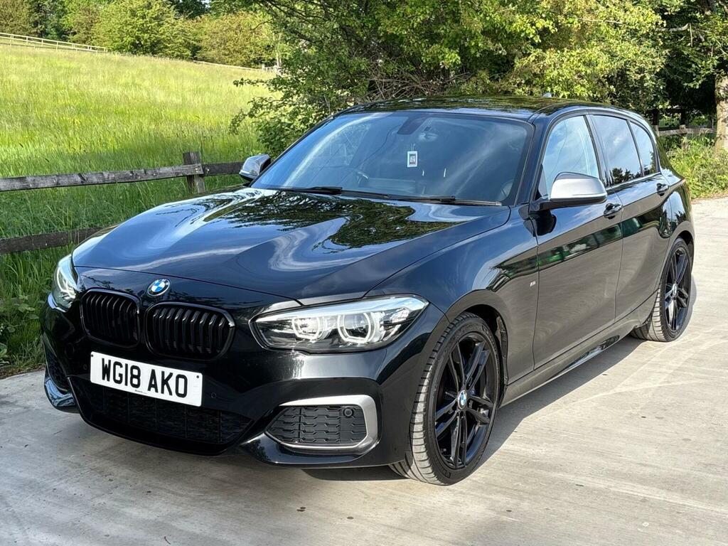 BMW 1 Series Hatchback 3.0 M140i Shadow Edition Euro 6 S WG18AKO Black #3