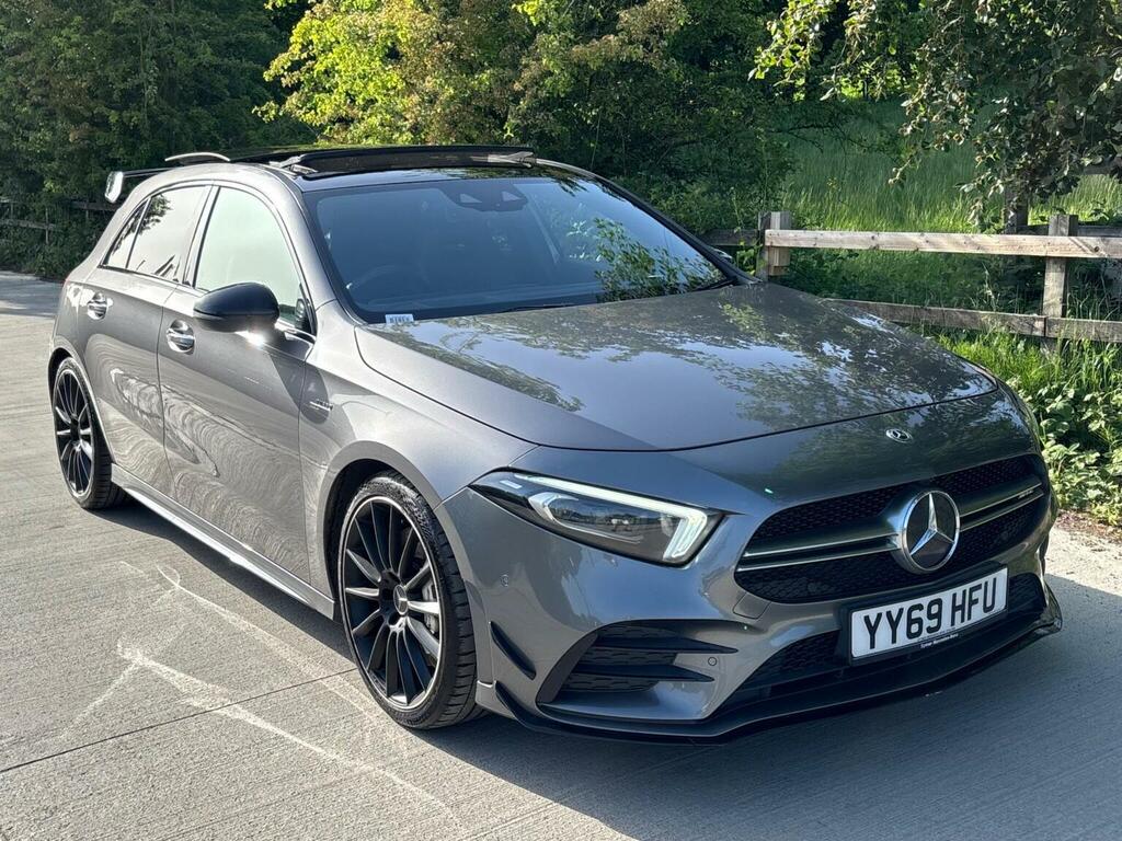 Mercedes-Benz A Class Hatchback 2.0 A35 Amg Premium Plus Spds Dct 4Mat YY69HFU Grey #3