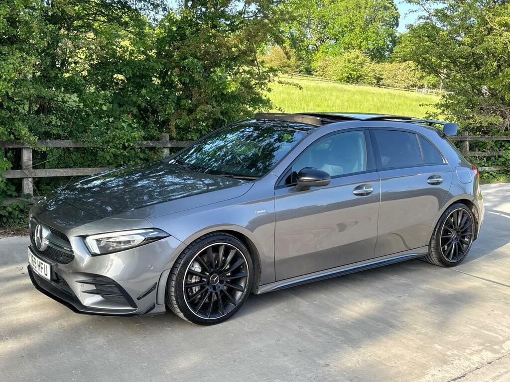 Mercedes-Benz A Class Hatchback 2.0 A35 Amg Premium Plus Spds Dct 4Mat YY69HFU Grey #5