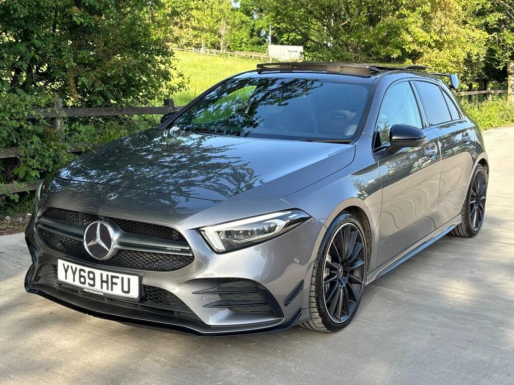 Mercedes-Benz A Class Hatchback 2.0 A35 Amg Premium Plus Spds Dct 4Mat Grey